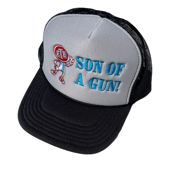 The Roaring Sound Trucker Hay (Black/Grey)