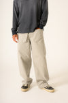 Belted Moto Pants (Grey) - Preview