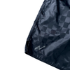 Checkerboard Football Shorts (Black/Silver)