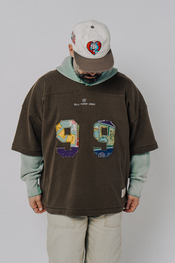 You Idiot 2 Tone Cap (White/Brown)