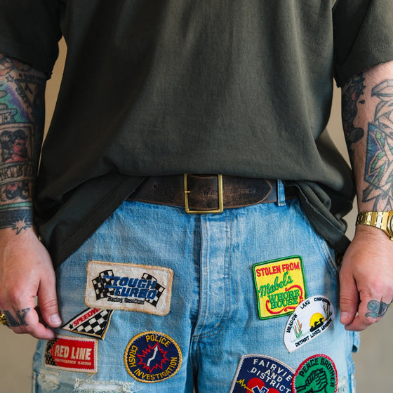 Monterey Old Leather Belt