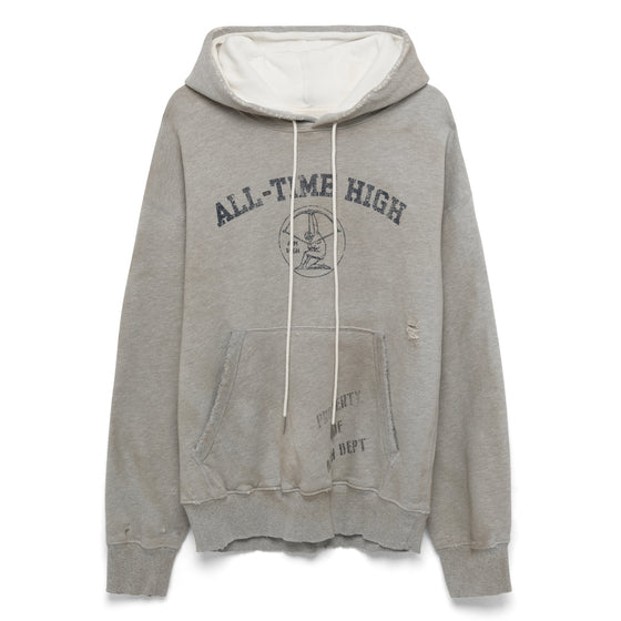 Aim High Fleece Pullover Hoodie (Heather Grey)