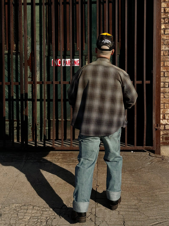 Baynham Flannel Shirt (Coal/Ash)