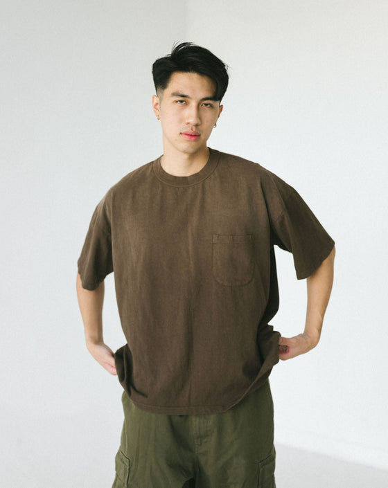 Cotton Pocket Tee (Umber)