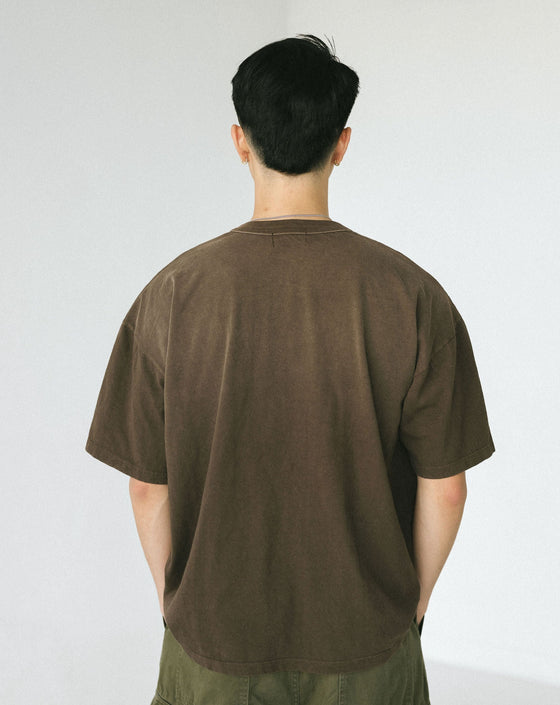 Cotton Pocket Tee (Umber)