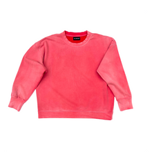  Darted Crewneck (Sun Fade Red)