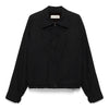 Marcos Whipcord Fur Lined Jacket (Black)
