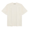 Ultra Light Slub Knit Short Sleeve Tee (Ivory)