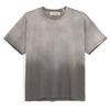 Ultra Light Slub Knit Short Sleeve Tee (Charcoal)