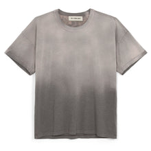  Ultra Light Slub Knit Short Sleeve Tee (Charcoal)