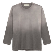 Ultra Light Slub Knit Long Sleeve Tee (Charcoal)