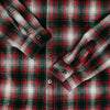 Cotton Flannel Work Shirt (Red Shadow)