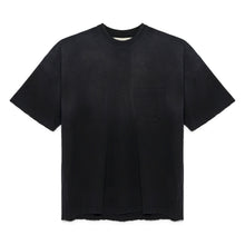  Boxy Cotton Pocket Tee (Black)