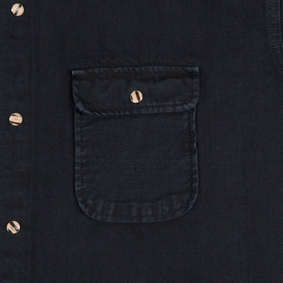 Ellis Denim Shirt (Washed Onyx)