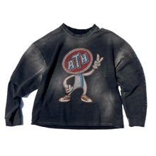  The Roaring Sound Slub Knit French Terry Long-Sleeve (Charcoal)