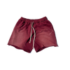 Hambria Cut-Off Sweatshorts (Cherry)