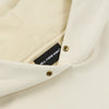 French Terry Darted Hoodie (Ivory)