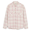 Mt. Baldy Snap Flannel (White/Lavender)