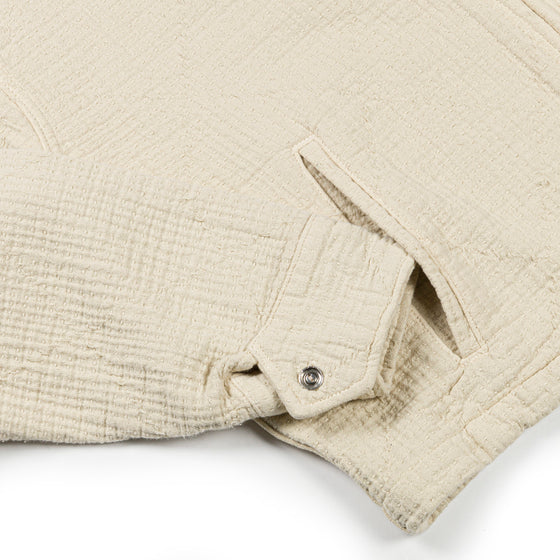 Marcos Sashiko Jacket (Rinsed Ivory)