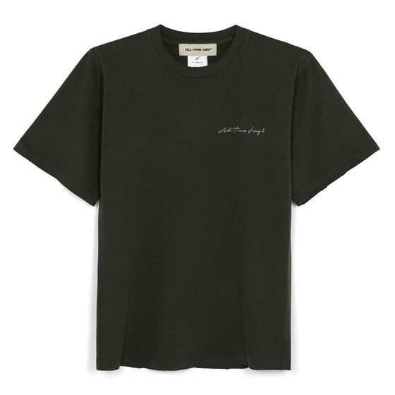 Script Logo Tee (Dark Green)