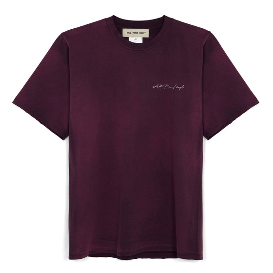 Script Logo Tee (Purple)