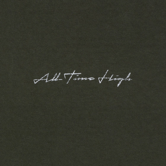 Script Logo Tee (Dark Green)
