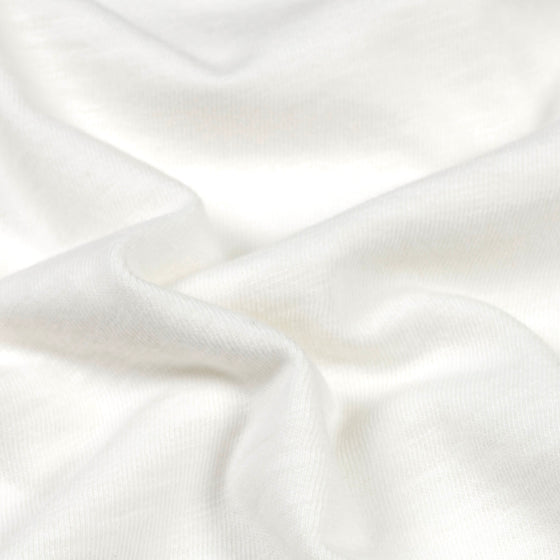 Organic Slub Knit Tee (Vintage White)