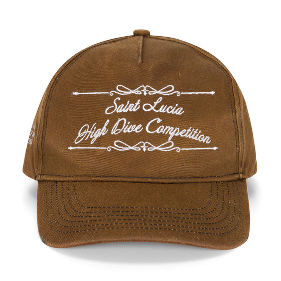 Saint Lucia High Dive Competition Hat (Bleached Black)