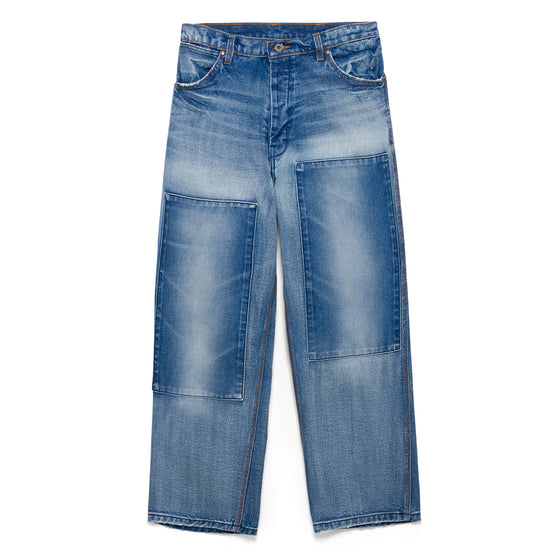 Patched Carpenter Denim (Indigo)