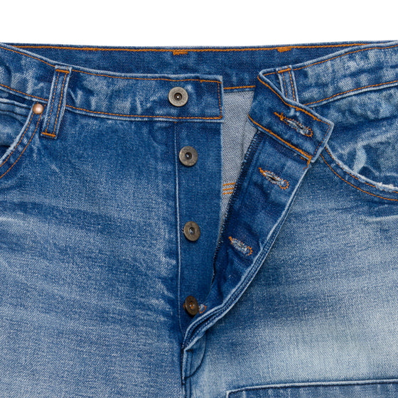 Patched Carpenter Denim (Indigo)