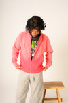 Campus Zip-Up Sweatshirt (Red) - Preview