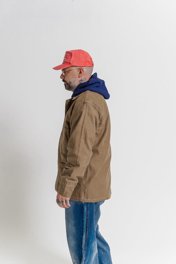 Whipcord Chore Coat (Coyote Brown)