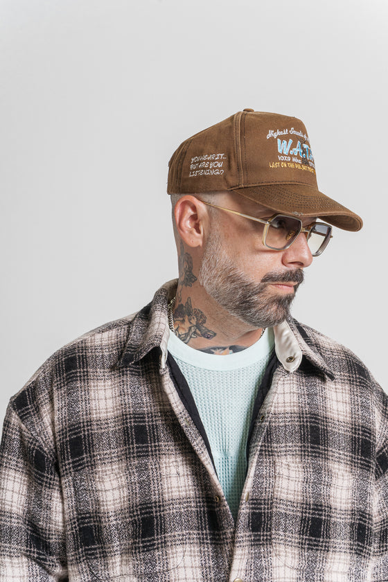 W.A.T.H. Hat (Bleached Black)