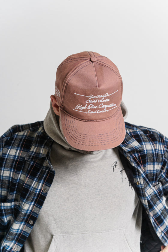 Saint Lucia High Dive Competition Hat (Bleached Navy)